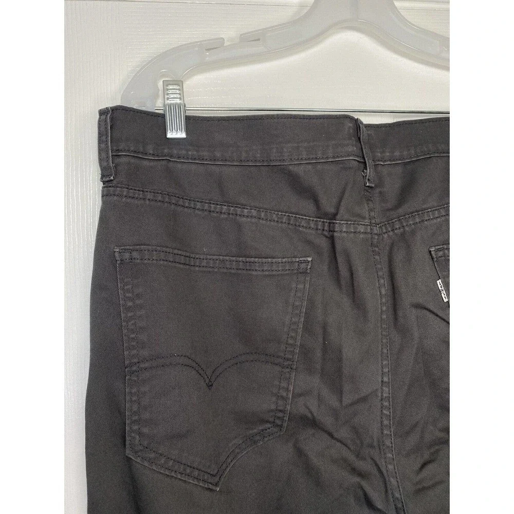 Levis Strauss & Co‎ Mens Straight Leg Jeans Faded Grey 36x32